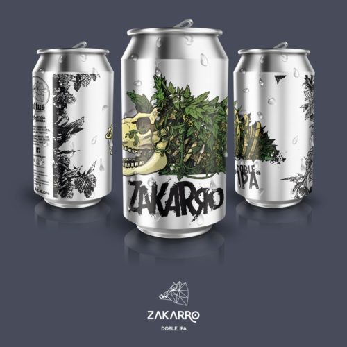 Saltus ZAKARRO  Doble Hazy IPA (caja 12 cervezas) - Saltus