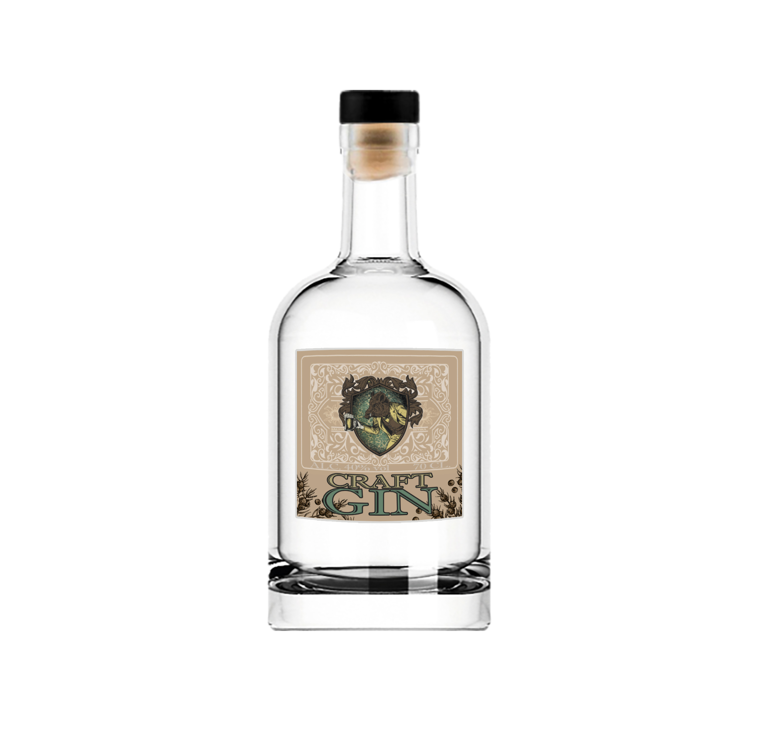 BOTELLA GIN SOLA