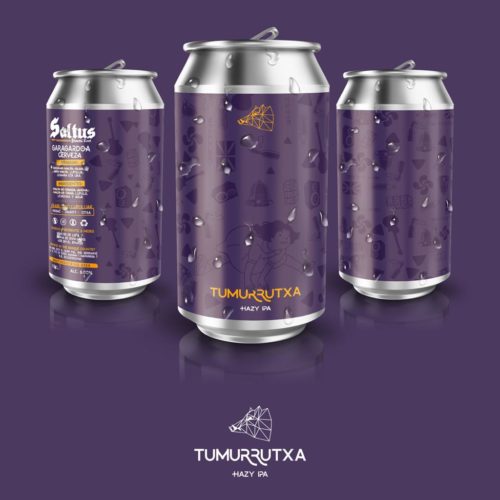 Saltus Tumurrutxa  Hazy IPA (caja 12 cervezas) - Saltus