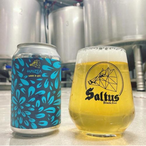 Saltus Haizea Lager Lime  (caja 24 cervezas) - Saltus